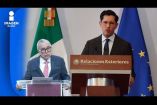 El Secretario de Relaciones Exteriores, Roberto Velasco, en entrevista con Pascal Beltrán del Río, aclaró que el gobierno de México se encuentra a la espera de una respuesta formal por parte del Departamento de Estado tras haber requerido información y elementos adicionales sobre la solicitud de extradición del gobernador con licencia de Sinaloa, Rubén Rocha Moya, y otros funcionarios del estado.

Durante la entrevista con Pascal Beltrán del Río, el funcionario federal también calificó como buena la reunión de la presidenta Claudia Sheinbaum con Markwayne Mullin, secretario de Seguridad Interior de Estados Unidos.

COMENTA ESTE VIDEO Y COMPARTELO CON TUS AMIGOS

Para más información entra: https://www.youtube.com/watch?v=6pLXCoJQvPE


No olvides dejarnos tus comentarios y visitarnos en 

Sitio: http://pro.imagenradio.com.mx 
Facebook: https://www.facebook.com/ImagenRadio/?locale=es_LA
Twitter: https://x.com/Imagen_Mx
Suscríbete a nuestro canal:  https://www.youtube.com/channel/UCB0BUmdBOrH9mYU2ebs1eWA


#imagenradio #noticiasenvivo