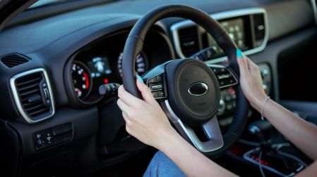 Volante de un automóvil