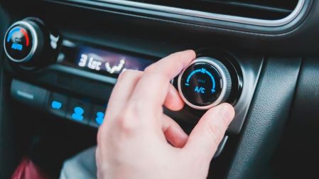 Aire acondicionado de un auto