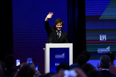 Javier Milei, presidente de Argentina