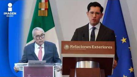 El Secretario de Relaciones Exteriores, Roberto Velasco, en entrevista con Pascal Beltrán del Río, aclaró que el gobierno de México se encuentra a la espera de una respuesta formal por parte del Departamento de Estado tras haber requerido información y elementos adicionales sobre la solicitud de extradición del gobernador con licencia de Sinaloa, Rubén Rocha Moya, y otros funcionarios del estado.

Durante la entrevista con Pascal Beltrán del Río, el funcionario federal también calificó como buena la reunión de la presidenta Claudia Sheinbaum con Markwayne Mullin, secretario de Seguridad Interior de Estados Unidos.

COMENTA ESTE VIDEO Y COMPARTELO CON TUS AMIGOS

Para más información entra: https://www.youtube.com/watch?v=6pLXCoJQvPE


No olvides dejarnos tus comentarios y visitarnos en 

Sitio: http://pro.imagenradio.com.mx 
Facebook: https://www.facebook.com/ImagenRadio/?locale=es_LA
Twitter: https://x.com/Imagen_Mx
Suscríbete a nuestro canal:  https://www.youtube.com/channel/UCB0BUmdBOrH9mYU2ebs1eWA


#imagenradio #noticiasenvivo
